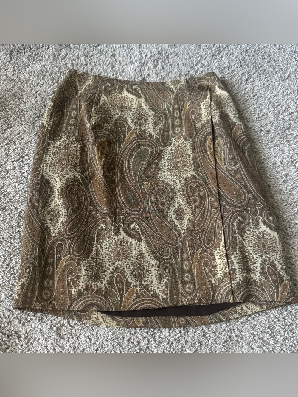 Ann Taylor Wrap Style Mini Skirt Size 6